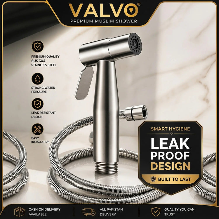  VALVO Leak Resistant Muslim Shower Design